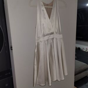 Marciano White Wrap Sleeveless Dress